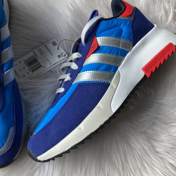 ☀️ Adidas Originals Retropy F2 red-white-blue - Picture 2 of 8